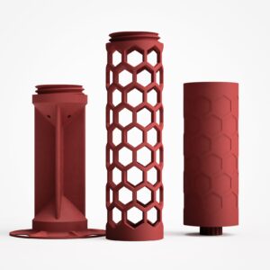 Modulares Pflanzenzubehör – Moss Pole Set "Hexaris" M ⌀5.1 cm